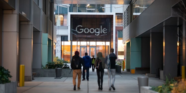 Google office employees