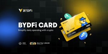 BYDFi Card Officially Launches: One Card to Seamlessly Bridge Web3 Assets and Real-World Spending
