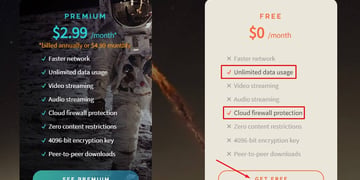 How can you use DotVPN free of charge?