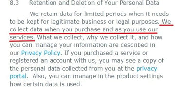Privacy policy of AVG secure VPN