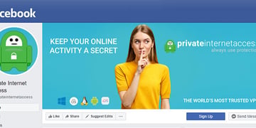 Private Internet Access for Facebook