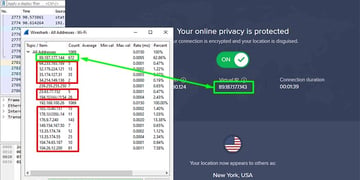 Leakage of part of Avast VPN packets