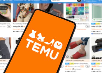 Temu logo orange