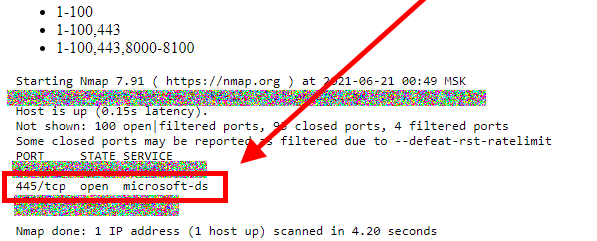 Online tool to quickly scan IP and port gives us very interesting details on open ports and services